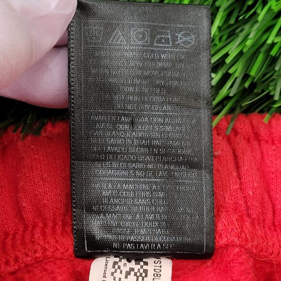 ADIDAS Chicago-Bulls Womens M/L Sweatpants Red - Picture 5 of 16